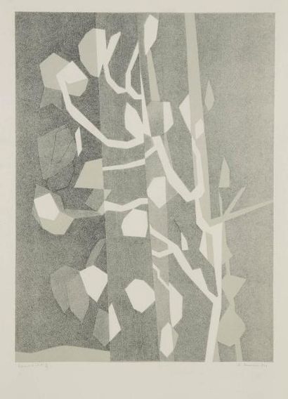 André BEAUDIN (1895-1979) Arbre, 1964 Lithographie. Signée, datée et annotée Épreuve...