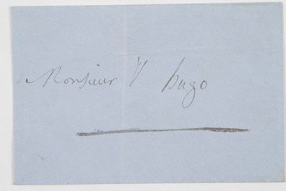 Juliette DROUET (1806-1883) .Lettre autographe, [Bruxelles] 21 septembre Lundi [1868],...