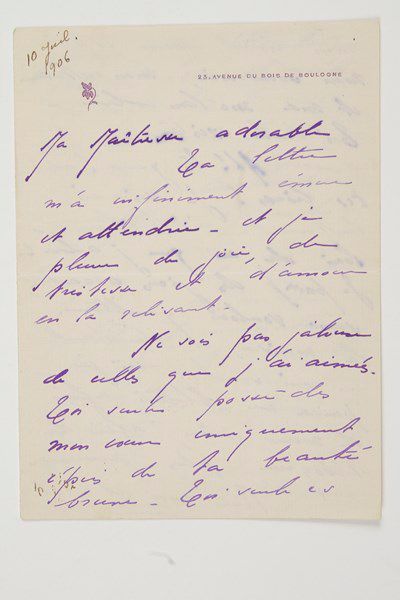  Pauline Tarn, dite Renée VIVIEN (1877-1909) poétesse. Lettre autographe signée «Ton...