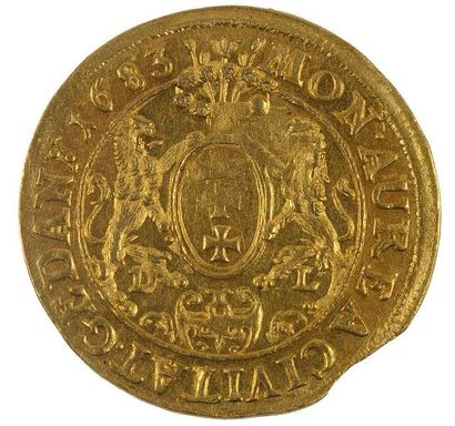 null Royaume de Pologne. JEAN III Sobieski (1674-1696). Ducat de commerce de la ville...