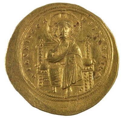 null ROMAIN III (1028-1034). Nomisma histamenon, atelier de Constantinople. - 4,39g....