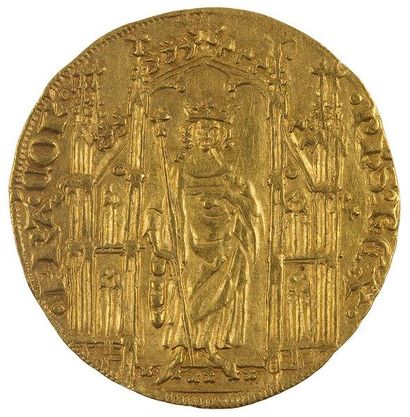 null PHILIPPE VI (1328-1350). Royal d’Or. - . - 4,19g. - D.247 - Fr.271 - TTB à SUP...