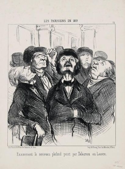 Honoré DAUMIER (1808-1879) Sujets divers (séries Moeurs conjugales, Émotions parisiennes,...