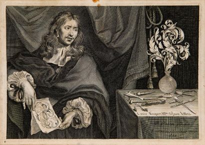Louis Cossin ou Coquin (1633-?) Louis Roupert Maître Orfèvre à Metz. Pl. pour Dessins...