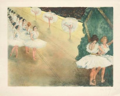 Alexandre LUNOIS (1863-1916) Le Ballet. 1897. Lithographie. 505 x 385. I.F.F. 82;...