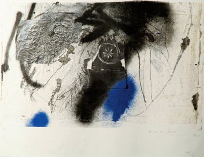 Antoni CLAVE (1913-2005) [Composition]. 1996. Photolithographie. 595 x 370. Impression...