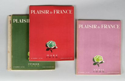 Plaisir de France. Revue mensuelle. 1934...