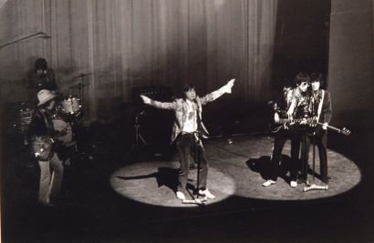 JEAN-PIERRE LELOIR (NÉ EN 1931) Les Rolling Stones lors de leurs premiers concerts...