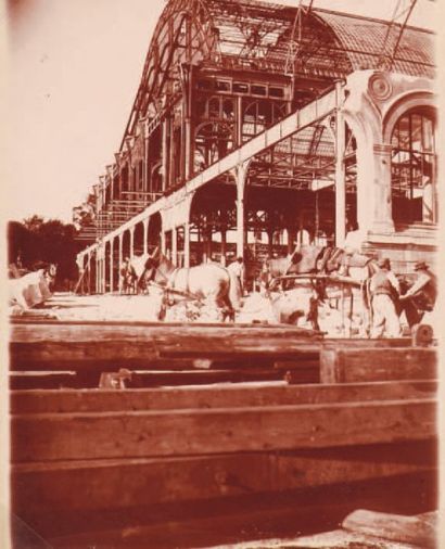 Chantier du Petit et du Grand Palais (démolition...