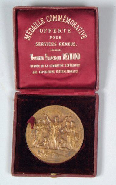 Médaille de l'Exposition Universelle Internationale...
