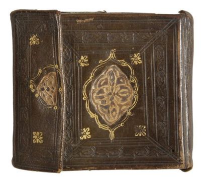 null Petit livre de prière, Dala'il al-Khayrat, Afrique du Nord, XIXe siècle.
Manuscrit...