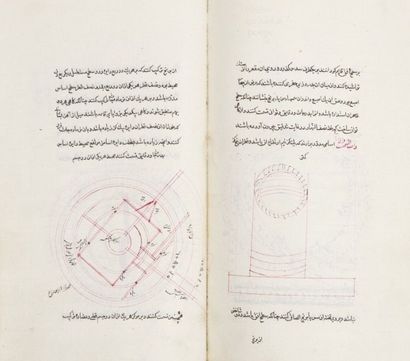 null Manuscrit composite, traité de géométrie partiellement daté, et traité d'astronomie,...