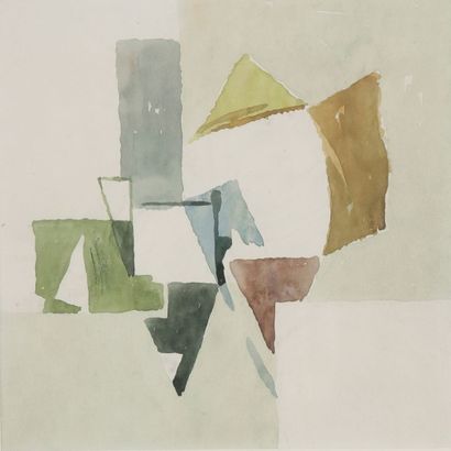 Geer VAN VELDE (1898-1978) 
Composition
Aquarelle.
Non signée.
19 x 19 cm

Provenance:...
