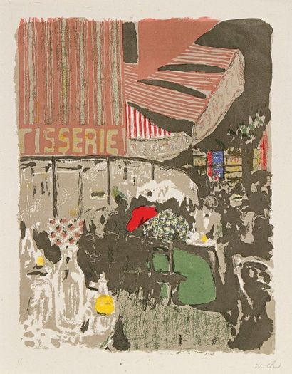 Edouard VUILLARD (1868-1940) 
 Paysages et Intérieurs. 1899. Exceptionnelle suite...