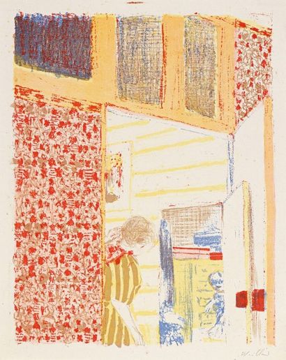 Edouard VUILLARD (1868-1940) 
 Paysages et Intérieurs. 1899. Exceptionnelle suite...