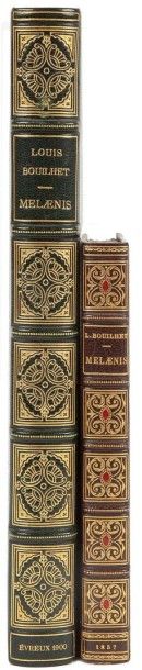 BOUILHET (Louis) 
Melænis. Préface de A. Join-Lambert. 
Évreux: imprimerie de Charles...
