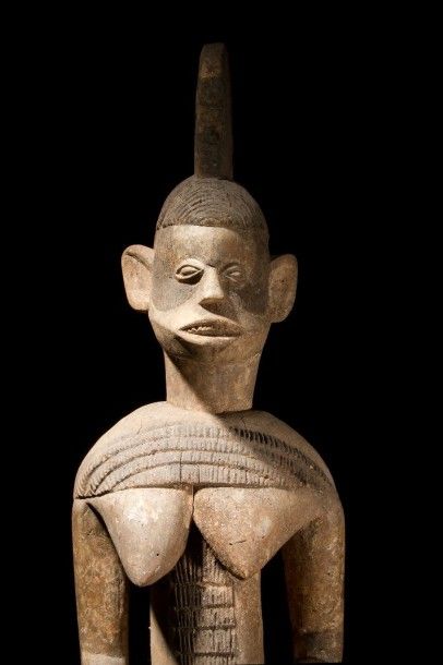 null Statue IGBO (Nigéria). Statue «Alusi» représentant une divinité tutélaire qui...