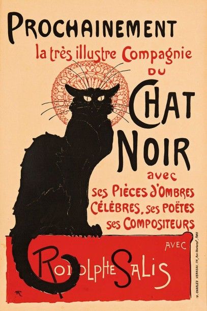 Théophile-Alexandre STEINLEN (1859-1923) 
Prochainement la très illustre Compagnie...