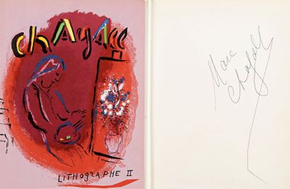 Marc CHAGALL (1887-1985) 
Mourlot (Fernand). Chagall lithographe, tome II. Paris,...