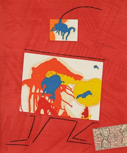 Max Ernst (1891-1976) (d'après) 
Char (René); Ernst (Max). Dent Prompte. Galerie...