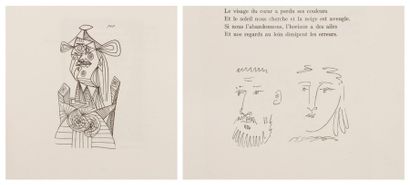 Pablo PICASSO (1881-1973) (d'après) 
Éluard (Paul). A Pablo Picasso. Genève-Paris,...