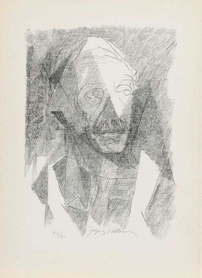 Jacques Villon (Gaston Duchamp, dit) (1875-1963) 
Portrait de Paul Valéry. Pl. pour...