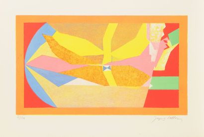 Jacques Villon (Gaston Duchamp, dit) (1875-1963) (d'après) 
Oiseaux II. 1957. Lithographie....