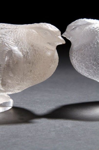 René LALIQUE (1860-1945) et Maison LALIQUE d'après un modèle de René LALIQUE (1860-1945)...