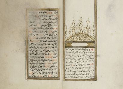 null Horoscope ottoman du Sultan ilkhanide Ulugh Beg, XIXe siècle
Manuscrit incomplet...