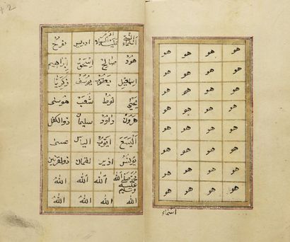 null Manuscrit religieux, Turquie ottomane, fin XVIIIe - début XIXe siècle
Manuscrit...