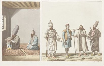 RAINERI V. Cinq aquatintes à sujets ottomans, Italie, Milan, début du XIXe siècle
Aquatintes...
