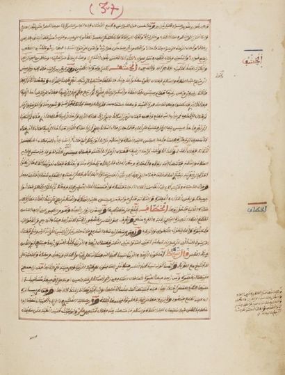 null Manuscrit zoologique, Hayât al - Hayawân/La vie des animaux, de al - Damîrî,...