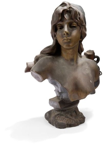 Emmanuel VILLANIS (1858-1914) 

La capture
Sculpture. 
Épreuve en bronze, patine...