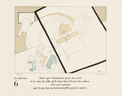 Charles MARTIN (1848-1934) 
Cocteau (Jean) et Martin (Ch.) Soignez la gloire de votre...