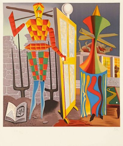 Man Ray (Emmanuel Radnitsky, dit) (1890-1976) 
Le Beau temps. 1973. Lithographie....