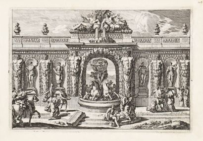 Jean Le Pautre (1618-1682) 
Pl. de diverses suites: Trophées d'Armes; Vases ou Burettes...