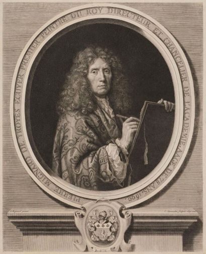 Pierre Mignard (1612-1695) (d'après) 
Pierre Mignard de Troyes Écuyer Premier Peintre...
