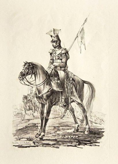 Nicolas-Toussaint Charlet 
Officier de voltigeurs ; Sergent de carabiniers, guide...