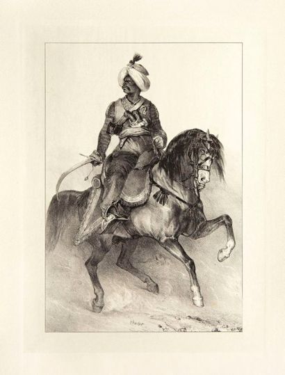Nicolas-Toussaint Charlet 
Colonel d?infanterie (1794) ; Mameluck. Lithographie....