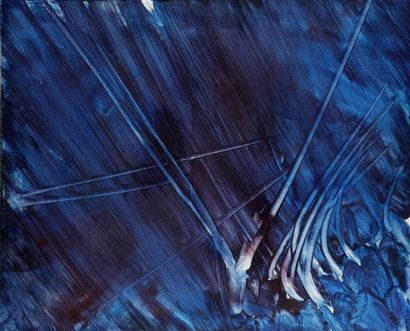 René DUVILLIER (1919-2002) 
Composition, 1962
Huile sur toile.
Signée et datée au...