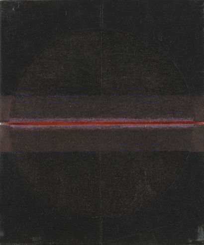 James GUITET (né en 1925) 
Composition - Diptyque, 1982
Huile sur toile.
Signée et...