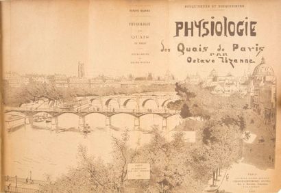 UZANNE (Octave) 
Bouquinistes et bouquineurs. Physiologie des quais de Paris du pont...
