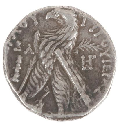 null [MONNAIE] Shekel de Tyr en argent, circa 126 avant E.-C.- 66 après E.-C. 
Les...