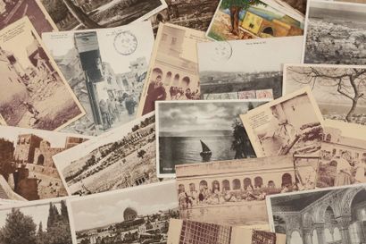 [Cartes postales] 11 cartes postales sur les émeutes antisémites de Fez, 1912. 
11...