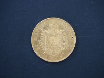 null 1 Pièce de 100 Francs en or type Napoléon III tête nue, 1857.
FRAIS ACHETEUR...