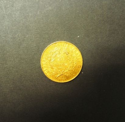 null 1 Pièce de 20 Francs type Cérès, 1851.
FRAIS ACHETEUR : 8% HT