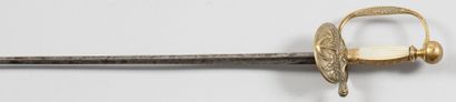 Épée d'officier de marine modèle 1816. Fusée...