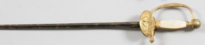 Épée d'officier de marine modèle 1816.
Fusée...