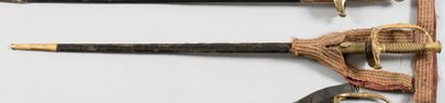 Épée de chambellan type 1817 à ciselures.
Fusée...