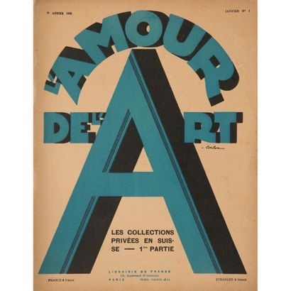 null L’AMOUR DE L’ART - ART & DÉCORATION - L’ART DÉCORATIF
Ensemble de 27 fascicules...